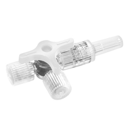 B.Braun Robinet 3 voies Discofix - Blanc - 25 pcs.