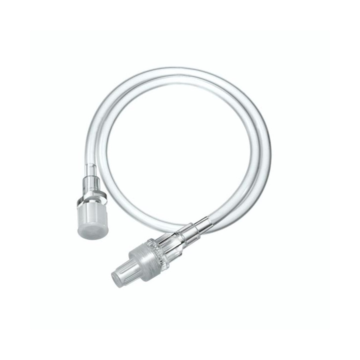 Extensão Heidelberger 100cm Luer Lock - 50 unidades.
