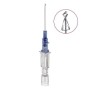 Aghi cannula 1 via b.braun introcan safety 24gx19mm giallo, senza alette, in pur - 50 pz.