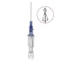 B.Braun Introcan Safety 1-way cannula needles 16Gx50mm Grey, without fins, PUR - 50 pcs.