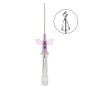 Aghi cannula 1 via B.Braun Introcan Safety 24Gx19mm Giallo, con alette, in PUR - 50 pz.