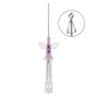 B.braun introcan safety 1-way cannula needles 14gx50mm orange, with fins, made of pur - 50 pcs.