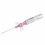 B.Braun Introcan Aiguilles canule 1 voie 20Gx32mm Rose, avec rabats, en FEP - 50 pcs.