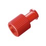 Luer lock cap b. braun combi - red - 100 kusov.