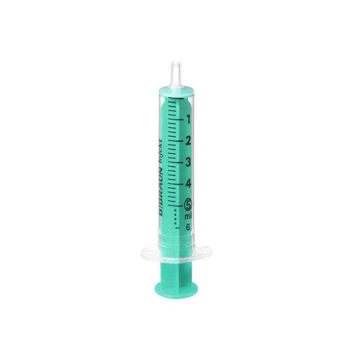 Seringă B. Braun Injekt 5 ml Luer excentric - 100 buc.