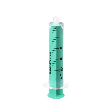 Seringa B.Braun Injekt 20 ml Luer Lock - 100 unidades.