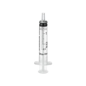 B.Braun Omnifix fecskendő 2 ml Central Luer - 100 db.