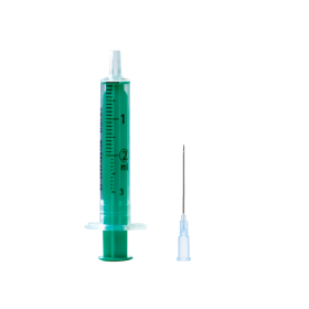 B.Braun Seringue Injekt 3 ml luer central - Aiguille 23Gx30mm - 100 pcs.