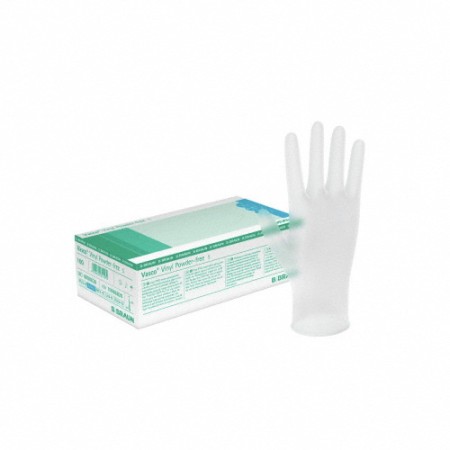 Vasco Vinyl Puderfrei Puderfreie Vinyl Handschuhe - XL - 100 Stk.