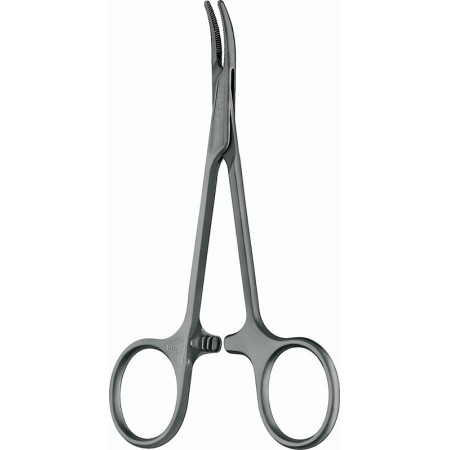 Hemostat curbat halsted de unică folosință aesculap susi - 12,5 cm - 10 buc.