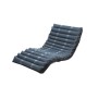 Air mattress with interchangeable elements complete with blanket