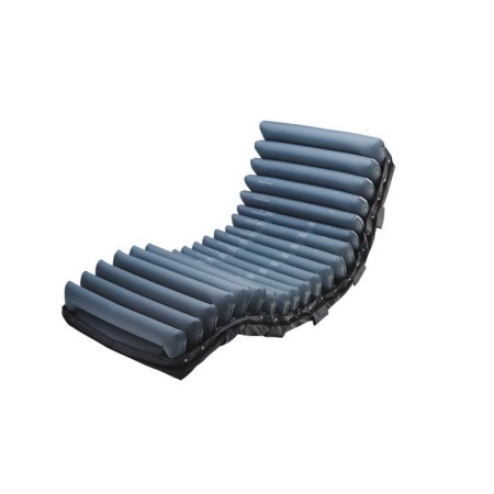 Air mattress with interchangeable elements complete with blanket