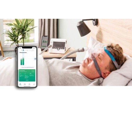 Auto cpap prisma smart max s bluetooth a telemedicínským modemem