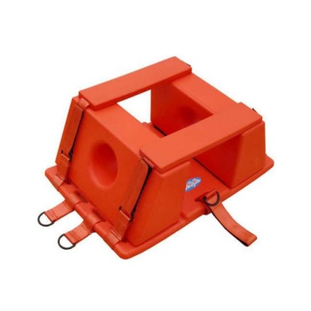 Fermacapo universale per barelle