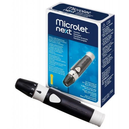 Lancing device bayer microlet next