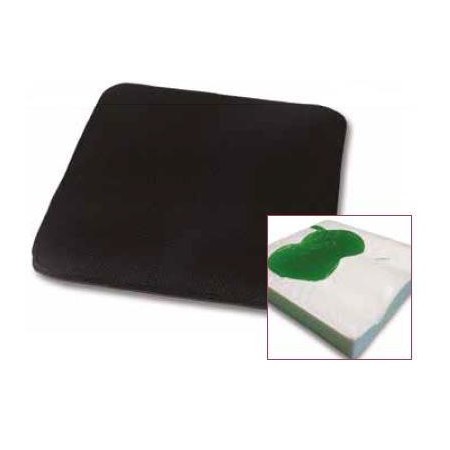 Cuscino composito con base anatomica con gel-fluidi automodellanti 43x43 cm