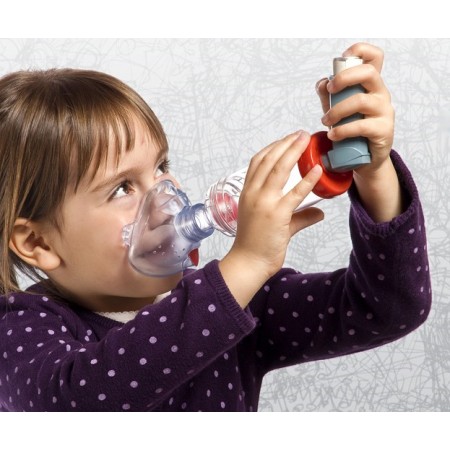 Fisiochamber vision plus spacer - masque panda 3-6 ans