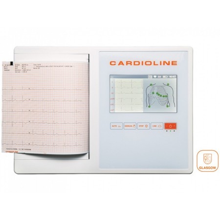 Elettrocardiografo cardioline ecg200l con software easyapp e interpretazione glasgow
