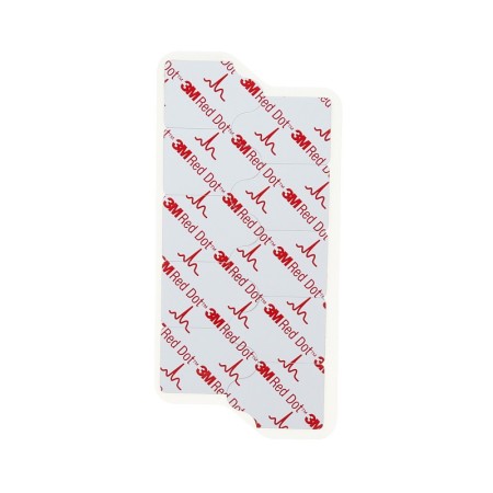 Stempelelektroden für ekg 22x32 mm für krokodildrähte 3m red dot 2330 röntgendurchlässig - packung à 100 stück