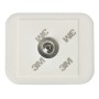 Eletrodos de ecg de espuma pré-gelada 37x33 mm 3m red dot 2228 - pacote com 50 eletrodos