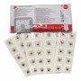 3m red dot 2228 37x33 mm spumĂ electrozi complet gelificați pentru ecg - pachet. de 50 de electrozi