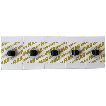 Électrodes ecg jetables f9047/4f 28x44 mm adaptateur banane 4 mm (baïonnette) - mousse - adultes - 50 pièces.