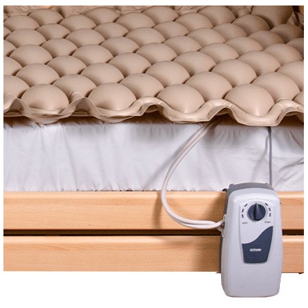 Kit compresseur anti-escarres et matelas pour lit - Prévention et traitement des escarres