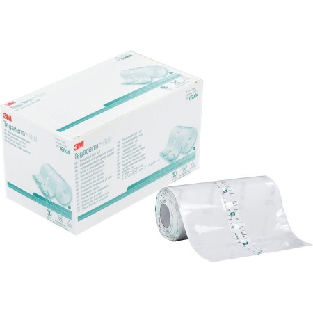 Filme transparente Tegaderm em rolo 16004, 10 cm x 10 m