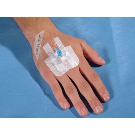 Tegaderm i.v. medicazione in pellicola trasparente con bordo 1633, 7x8,5cm, 100 pezzi