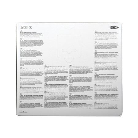 3m aura 1863+ ffp3 iir máscara respiratoria - pack 20 piezas.