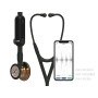 Estetoscopio digital littmann core 3m - 8863 - negro - acabado cobre brillante