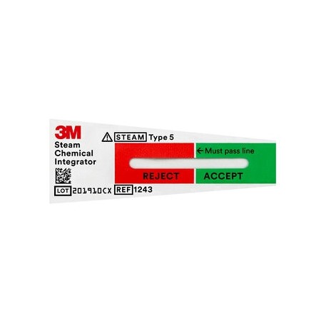 Chemical indicator 3M Attest, 1243A - 500 pcs.