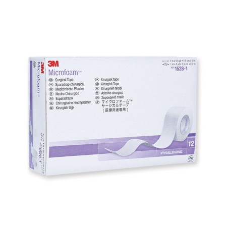 Gesso de espuma microespuma 3m microfoam 1528 - 1,25 mm x 5 m - pacote com 12 unidades