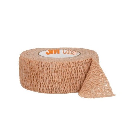 Self-Adhesive Elastic Bandage, 3M Coban 1581, 2.5 cm x 4.57 m - 30 rolls