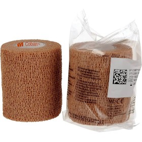 Coban 1583 3M Bandage élastique autocollant, 7,5 cm x 4,57 m - 24 rouleaux