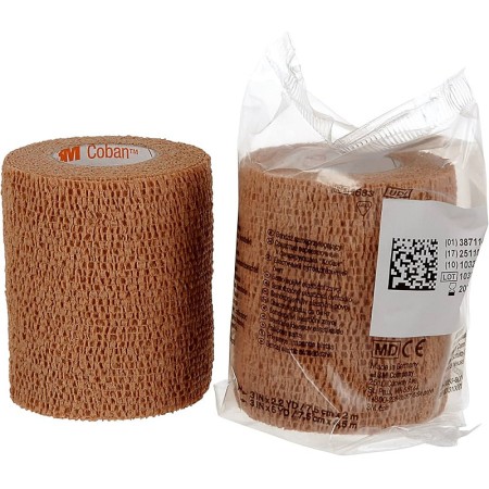 Coban 1583 3M Self-Adhesive Elastic Bandage, 7.5 cm x 4.57 m - 24 rolls