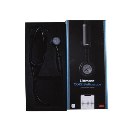 Stéthoscope numérique 3m littmann core - 8490 - noir