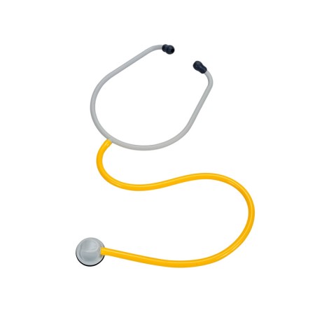 3M Pediatric Single-Patient Stethoscope - SPS-YP1010 - Yellow - Pack 10 pcs.