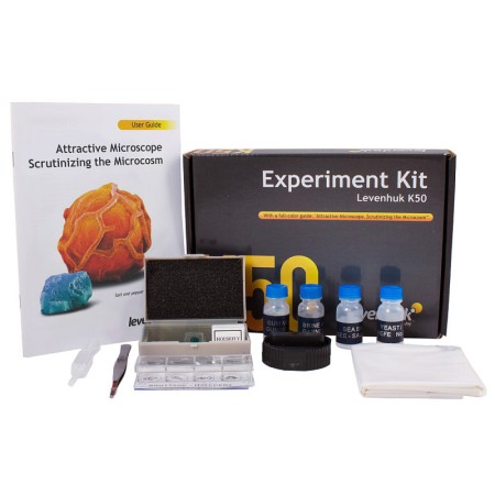 Kit de experimentos Levenhuk K50