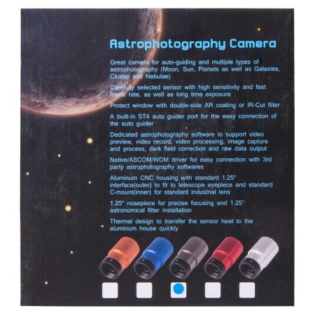 Camera deep sky e camera di guida bresser full hd 1,25”