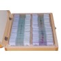 Bresser prepared slide set 100 pieces with box