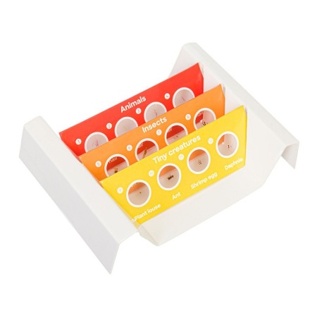 Set levenhuk discovery fauna con 12 diapositivas preparadas