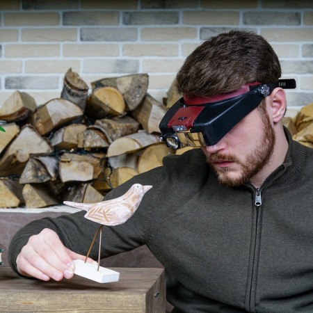 Přední lupa levenhuk zeno vizor h2