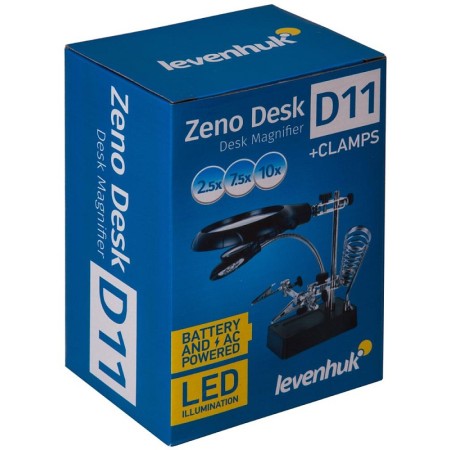Lente d’ingrandimento levenhuk zeno desk d11