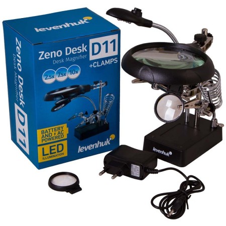 Zeno desk d11 levenhuk loupe