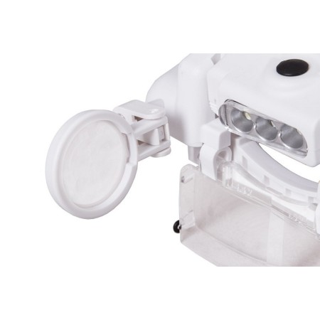 Zeno vizor hr2 levenhuk loupe frontale rechargeable