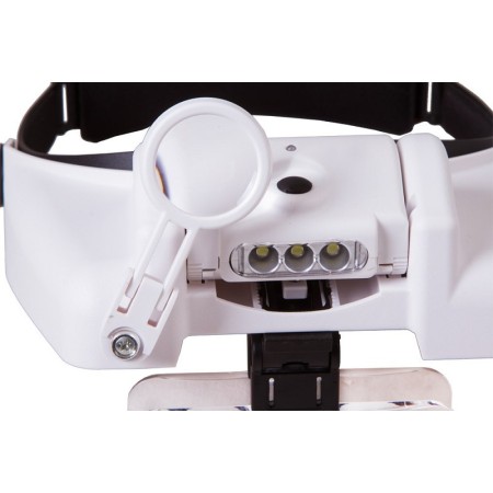 Lupa frontal recargable levenhuk zeno vizor hr6