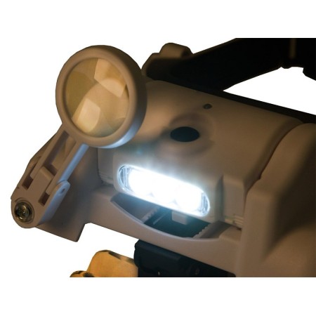 Zeno vizor hr6 levenhuk loupe frontale rechargeable