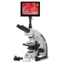Microscopio trinoculare digitale levenhuk med d40t lcd