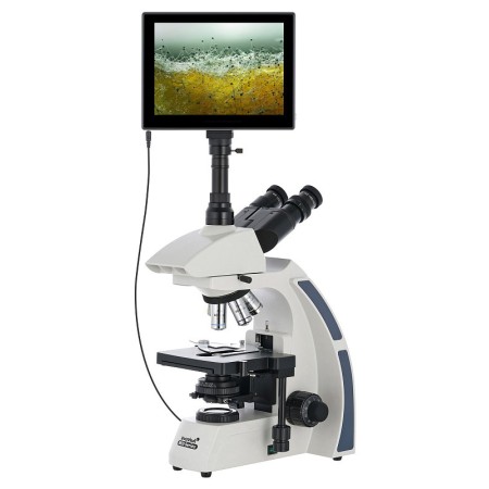 Microscopio trinoculare digitale levenhuk med d40t lcd